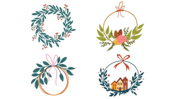 Christmas Wreaths Clipart: A Designer’s Real-World Embroidery Review