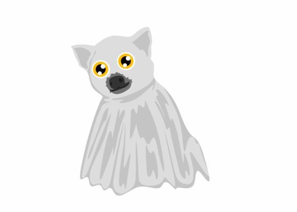 Cute Ghost Bat SVG: Halloween SVG