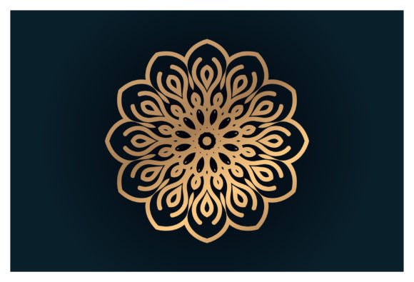 Elegant Mandala Art Design Simple
