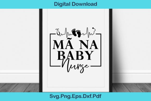 MÃ Na Baby Nurse SVG T Shirt