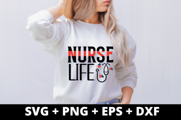 Nurse Lifes SVG Design