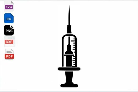 Syringe SVG Icon Medical Healthcare