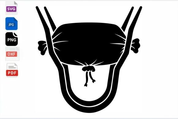 Uterus Silhouette SVG Clipart Medical